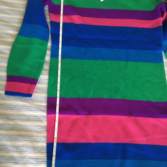 Ralph Lauren Color block Wool Sweater dress| Girls - Picture 4 of 6